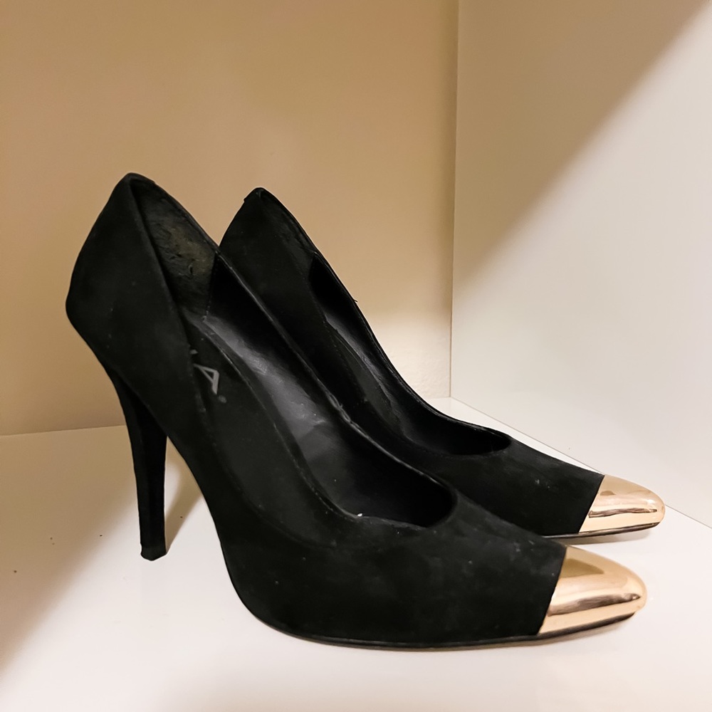 Gold Toe Pumps